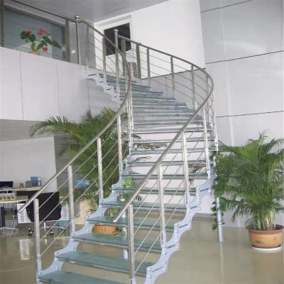 China Tempered Glass Safety Floor Bulletproof Laminated Non-slip Explosion-proof Glass Glass With SGP Film for sale