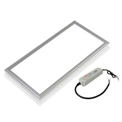 China Blanco el ningún panel de 1200x300 que destella LED con la esquina redondeada difundida de la lente en venta
