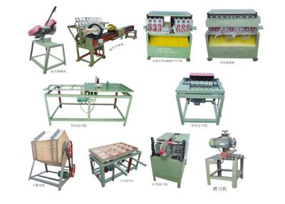 China industrial semi-automatic Bamboo Toothpick Production Line/Toothpick making Machine for sale