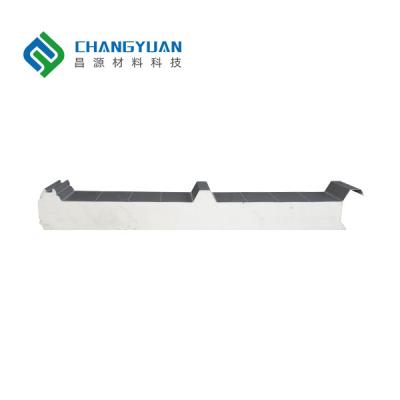 China Thermal Insulation PU Sandwich Roof Panel Energy Saving 75/100/150mm for sale