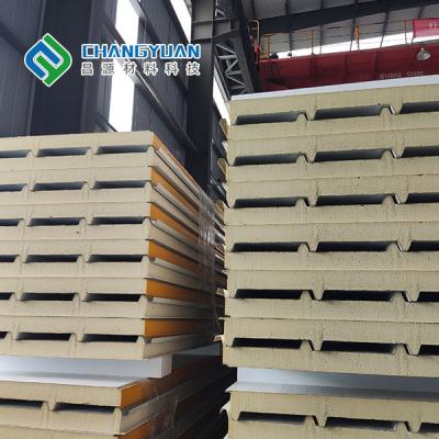 Chine Le toit isolé par polyuréthane personnalisable lambrisse l'épaisseur 50mm 75mm à vendre