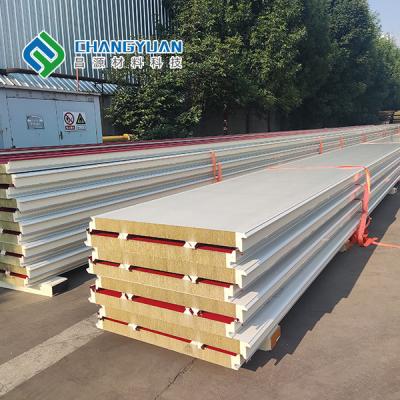 China Heat Preservation PU Sandwich Roof Panel For Building Construction Insulation for sale