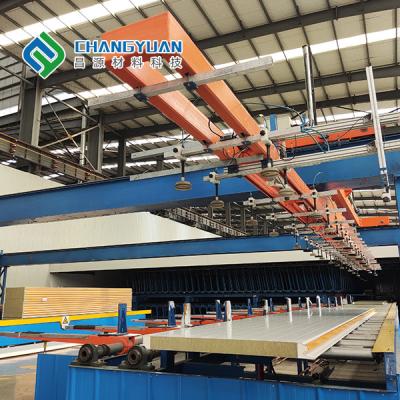 China Shandongchangyuan PU Sandwich Wall Panel Soundproof Various Color for sale