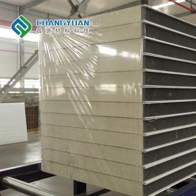 China Polyurethane Cold Storage Sandwich Panel Sound Insulation 200kpa for sale