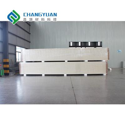 China Indoor Cold Room PU Panel Pu Foam Sandwich Panel 200mm 250mm for sale