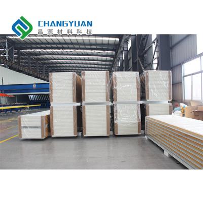 China Lightweight Cold Room PU Panel polyurethane Cold Storage Sandwich Panel for sale