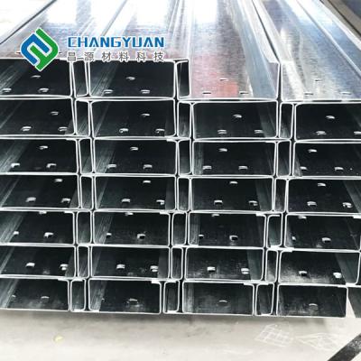 China Silbernes C/Z formte Baustahl-Profil galvanisierten Stahlstreifen zu verkaufen