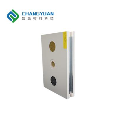 China Customize Cleanroom Wall Panel With R Value 0.3 Heat Insulation Rating for sale