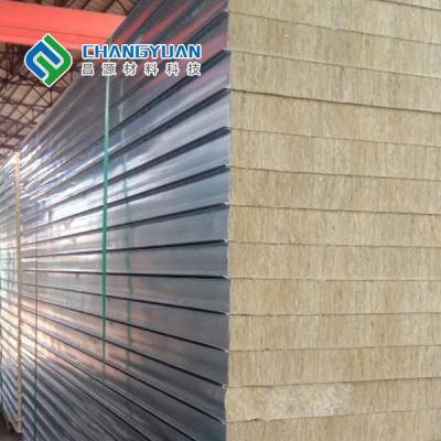 China 1000mm-1500mm Width Insulation Sandwich Panels Fire Rated Sandwich Panel for sale