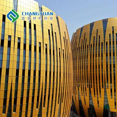 China Building Curtain Wall Metal Panel Easy Installation soundproofing for sale
