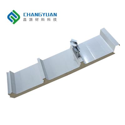 China PU Rock Wool Photovoltaic Roof Panel Polyurethane Foam Light Weight for sale