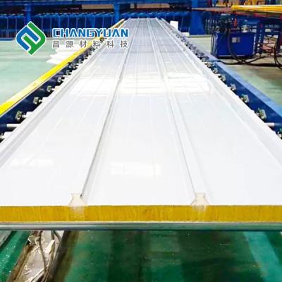 China durable Sandwich Roofing Sheet  with 100/150/200mm thickness for sale