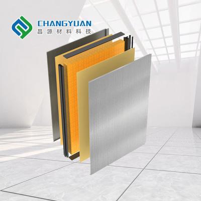 Китай Smooth Surface Heatproof Curtain Wall Metal Panel With Soundproof Feature продается