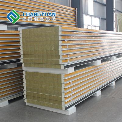 China Energy Efficient Roof Sandwich Panels 100mm Thickness Te koop