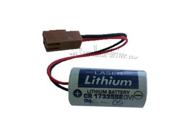 China Sanyo Servo Battery Pack With Connector CR17335SE/3V 1800mAh Rated Capacity for sale