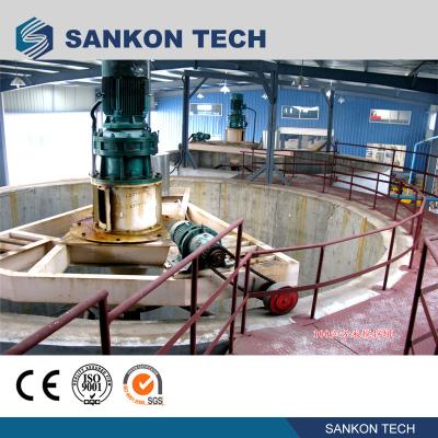 China Screw Connection 50m3 Mixer AAC Brick Making Machine/Waste Slurry Mixer for sale