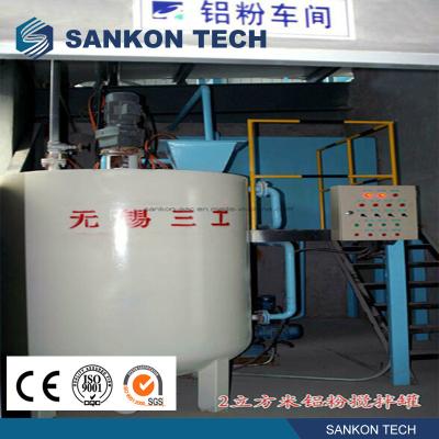 China 0.55KW Powder Mixer Automatic Concrete Block Making Machine for sale