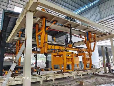 China Automatic Lightweight Concrete Block Production Plant for Building - ISO9001 380V Rotary Crane AAC Block Cutting Machine for sale