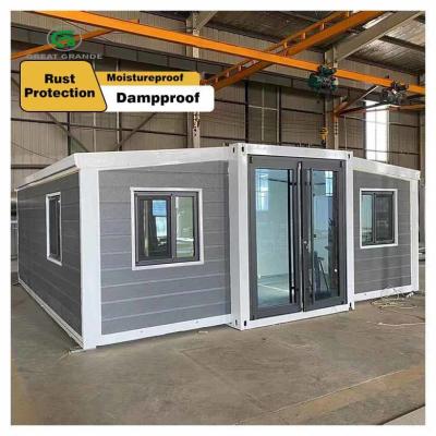 China Collapsible Expandable Prefab House Prefabricated Container House 3 Bedrooms for sale