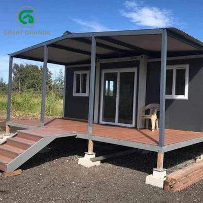 China Compact Expandable Container House For Weekend Retreats Space Saving for sale