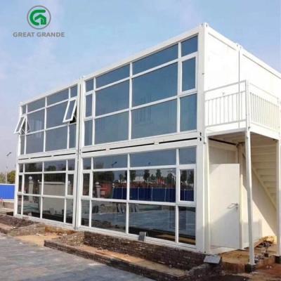 China Flat Pack Prefab House prefabricated residential homes Complete Decorative for sale