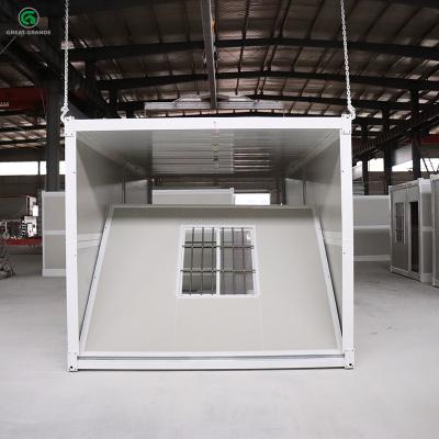 China Lightningproof Prefabricated Expandable Prefab Homes Temporary Construction Site Office for sale