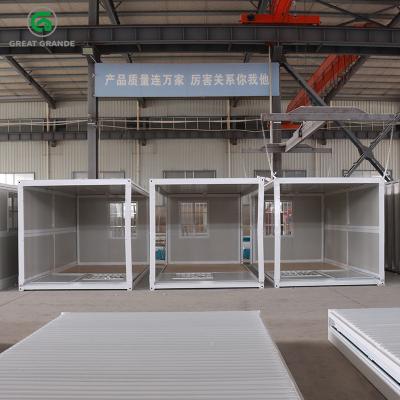 China Connecting Room Prefab Folding Container House Removable Partitions Fire Resistant for sale