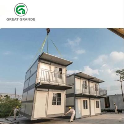 China das tragbare Verschiffen 20foot falten heraus Haus Foldingcontainerhouse zu verkaufen