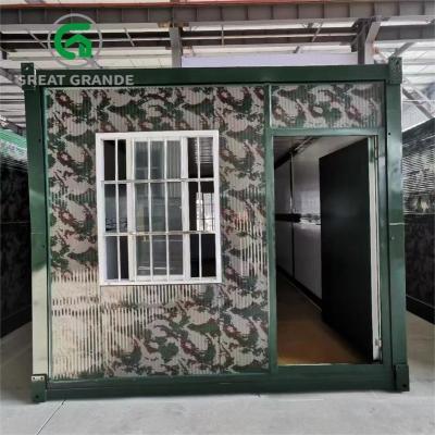 China Anticorrosion Galvanized Steel Portable Modular House Container Site Office Building for sale