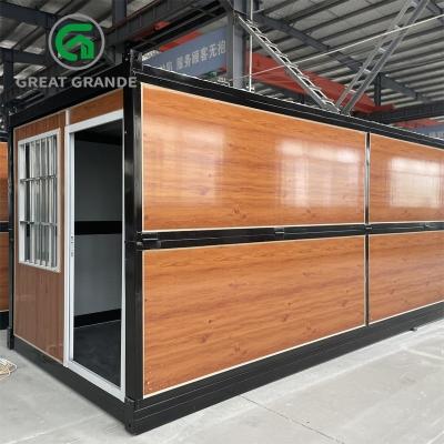 China Casa prefabricada del envase de la oficina prefabricada modular plegable en venta