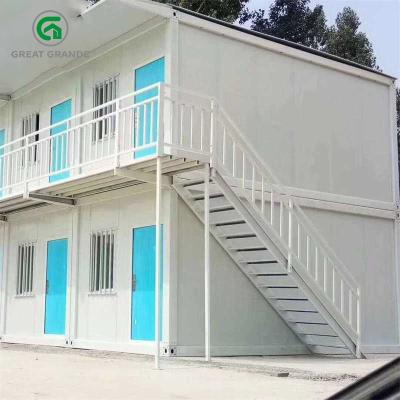 China Envase modular a prueba de humedad de la oficina portátil de la casa prefabricada que construye la pintura anti del moho en venta