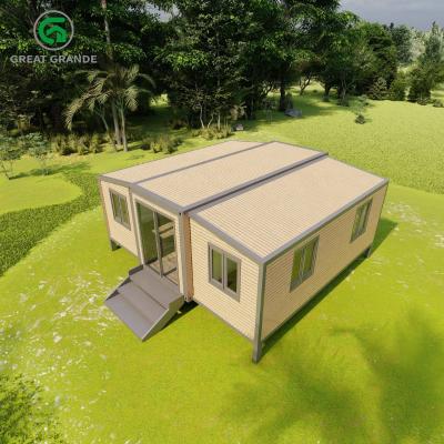 China Pre Manufactured Multi Function Expandable Guest House Living Container Portable House à venda