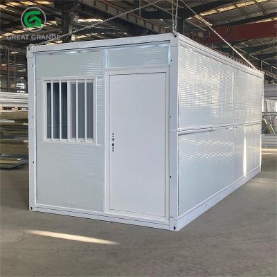 China Portable Prefab Foldable Container House Residential Emergency Housing Office for sale