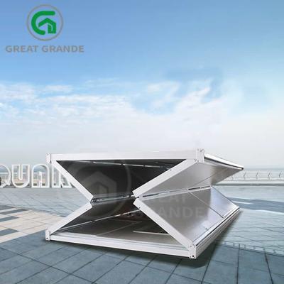 China Light Steel Structure Prefab Fold Out Container Homes Ready To Install Manufacturer for sale