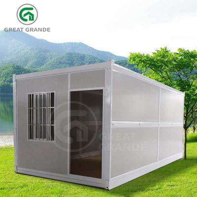 China Temporary Housing Prefab Foldable Container Homes Shockproof ODM for sale