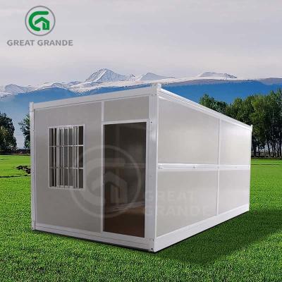 China 20FT Galvanized Steel Structure Fold Out Container House For Residence ODM for sale