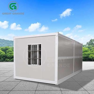 China 20ft Foldable Container House Plus Living Quarters Manufacturers for sale