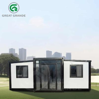 China 20ft Expandable Trailer Home Manufacturer Warmth cold resistance Customizable galvanized steel frame for sale