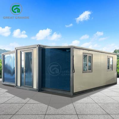 China 20ft Prefab Steel Home Manufacturer Interior Fittings Waterproof Design for sale