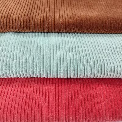 China Stripe Velvet Fabric 90% Polyester 10% Spandex Dyed Velour Velvet for sale