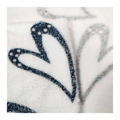 China Knitted Flannel Fleece Anti Pill Fabric Brush 2 Side 150D en venta