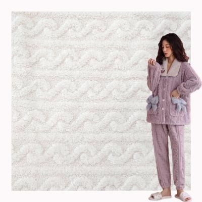 Китай 188F Soft Plain Knitting Velveteen Fabric 58/60 For Knitting Projects продается