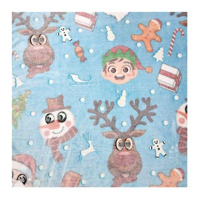 China 100% Polyester Flannel Fleece Fabric for sale