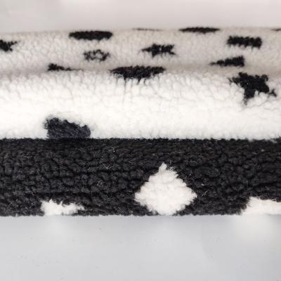 China 150D 288F 650gsm Sherpa Fleece Fabric By The Yard for sale