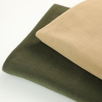 China 260gsm Micro Fleece Fabric For Warm Clothes 150D 288F for sale