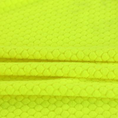 China Poliéster micro sólido 100% de la tela del paño grueso y suave del telar jacquar 150D 288F en venta