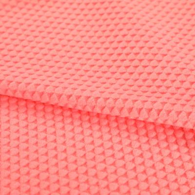 China 100% Polyester Micro Fleece Fabric 250gsm For Garment Upholster for sale