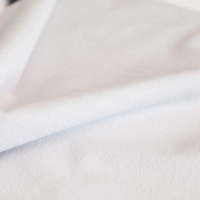 China Bonded Black And White Home Textile Fabric 288F Jacquard Micro Polar Fleece for sale