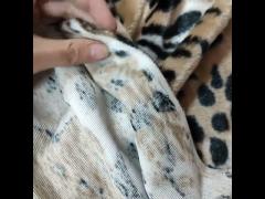 PV Fleece Faux Fur Plush Fabric For Shoes Garments Upholstery Leopard Printed