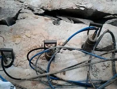 China Piston Rock Splitter|New Method For Breaking Concrete for sale